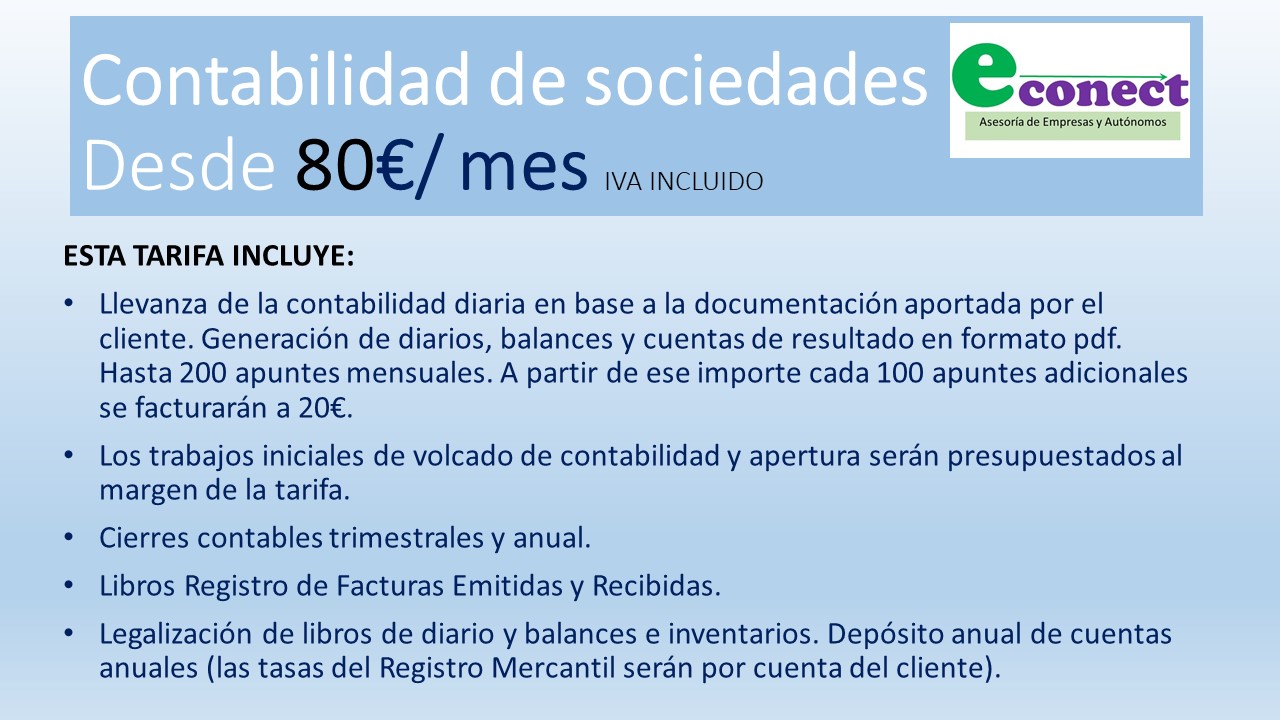 Contabilidad de sociedades